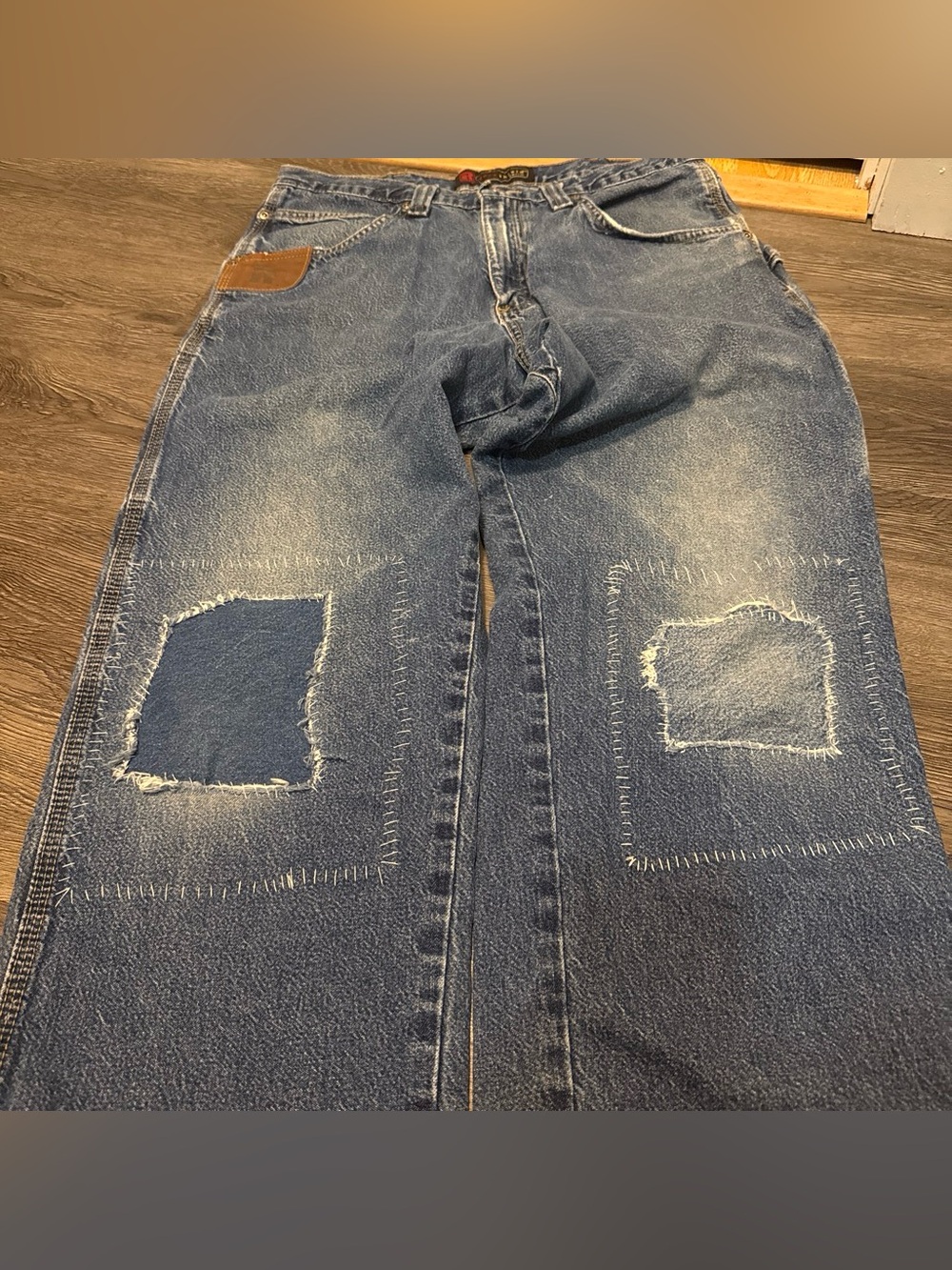 Wrangler Riggs Patchwork Denim - Picture 7 of 9